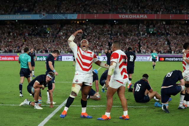 Japan knocked Scotland