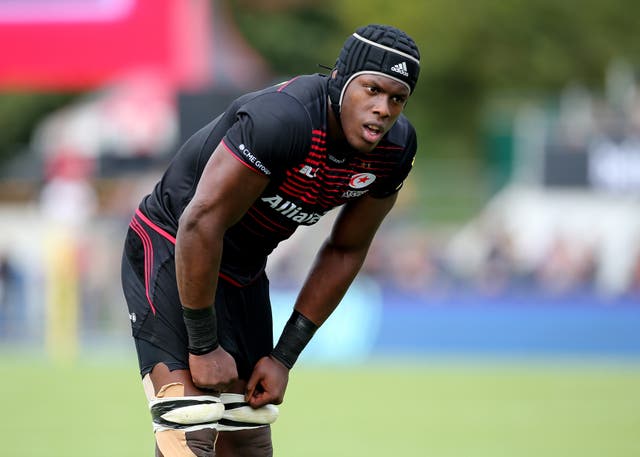 Maro Itoje has called for everyone at Saracens to pull together (Mark Kerton/PA)