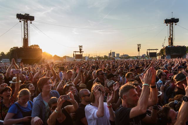 British Summer Time Festival crowd