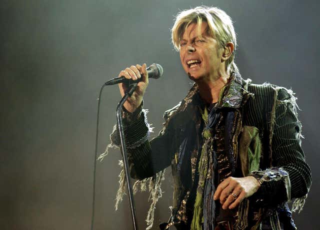 David Bowie (Yui Mok/PA)