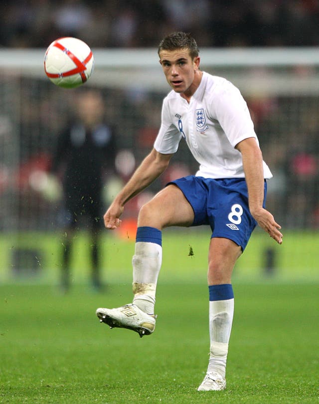 Henderson made his England debut in 2010. 