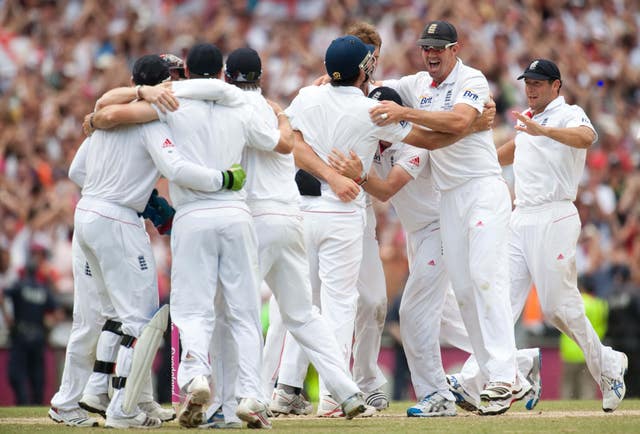 Under Strauss England retained the Ashes in Australia