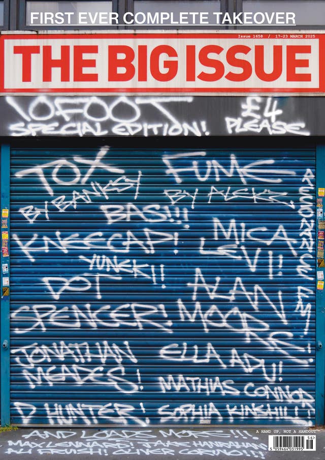 The front cover of Big Issue