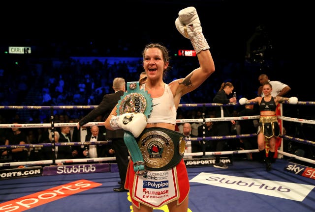 Terri Harper held onto the WBC and IBO super-featherweight belts after the draw with Natasha Jonas