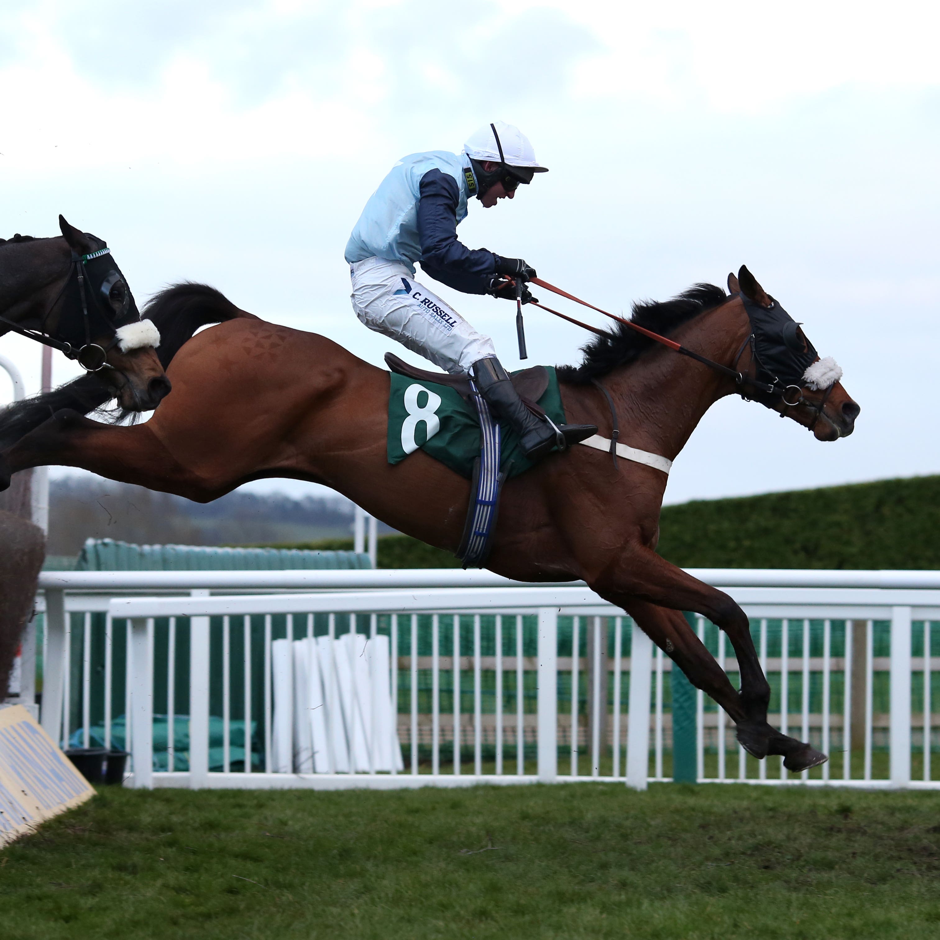 Missed Approach on his way to winning at the Cheltenham Festival
