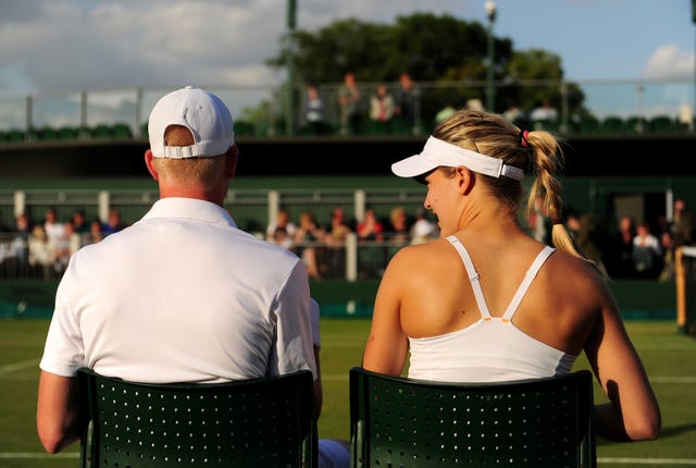 Wimbledon doubles with Eugenie Bouchard in 2013