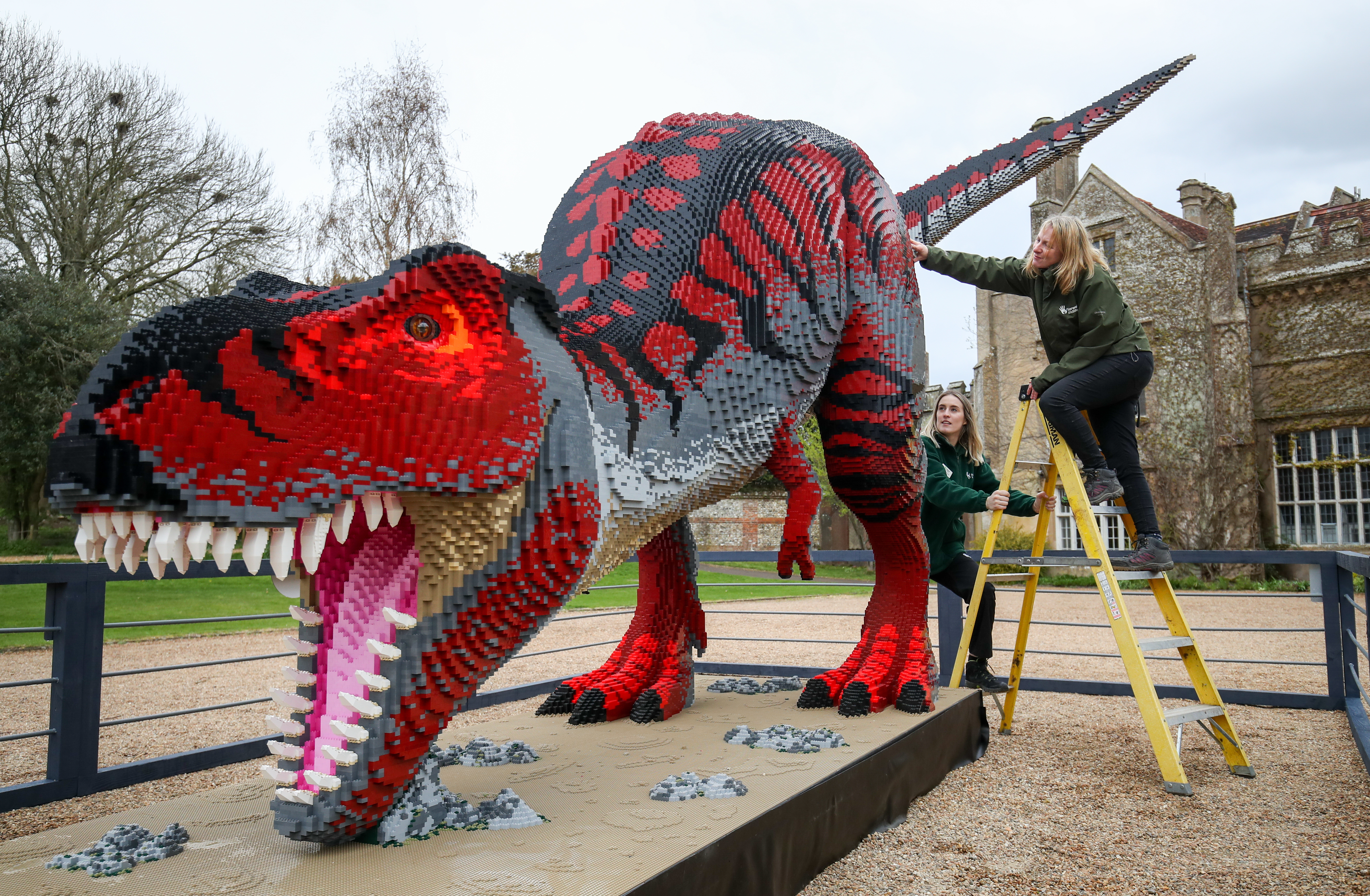 marwell zoo lego dinosaurs