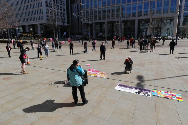 ‘Kill The Bill’ protest – Manchester