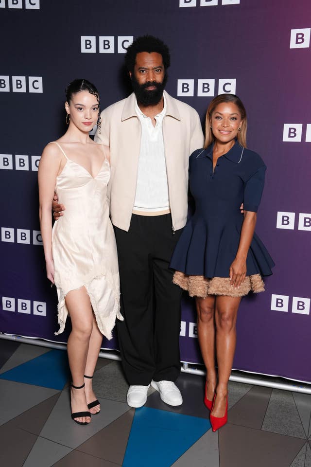 Maria Almeida, Nicholas Pinnock and Antonia Thomas