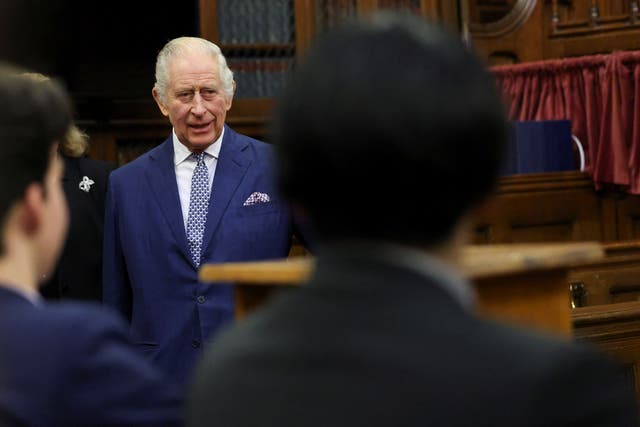 King visits Royal Courts of Justice – London