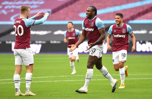 West Ham drew with Manchester City last weekend but will be without goalscorer Michail Antonio at Liverpool.