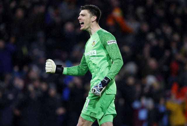 England keeper Nick Pope made his name at Burnley