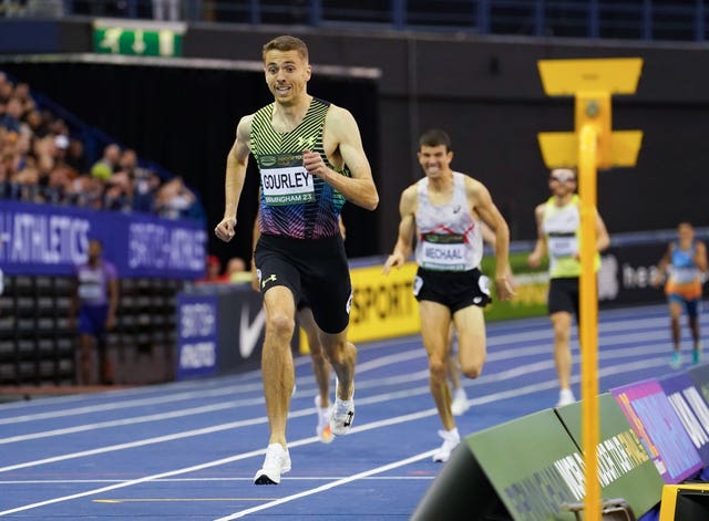 Neil Gourley at the Birmingham World Indoor Tour