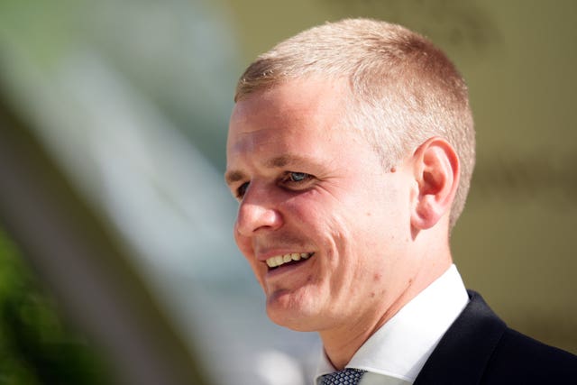 Trainer George Boughey at Royal Ascot