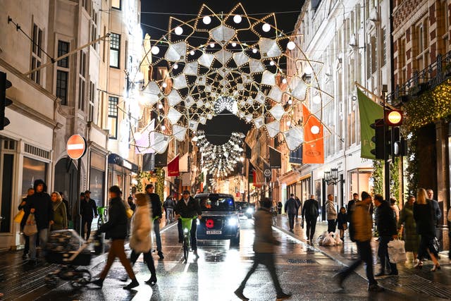 Bond Street Christmas Lights