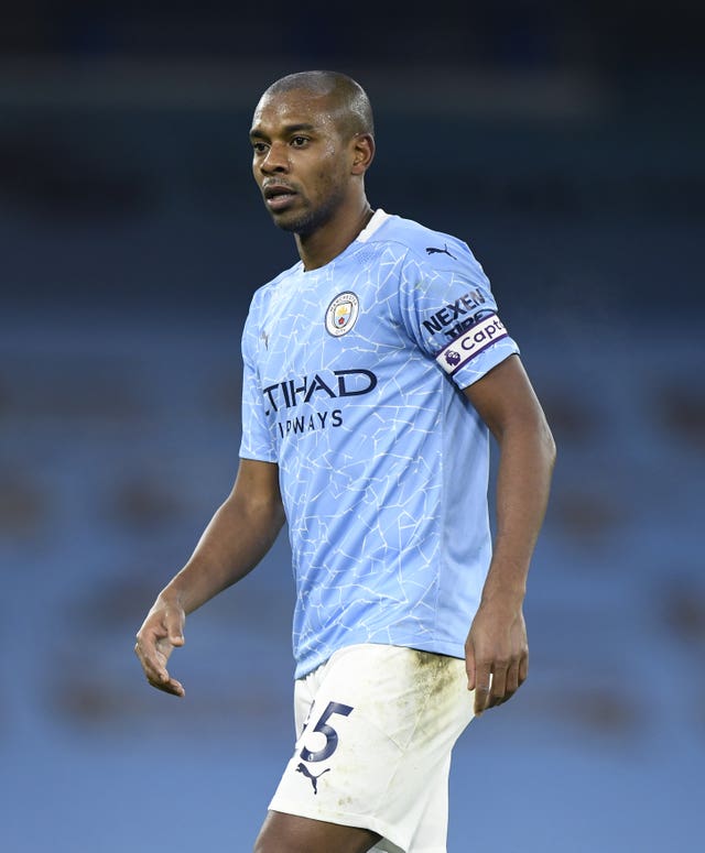 Fernandinho remains a strong presence in the City dressing room