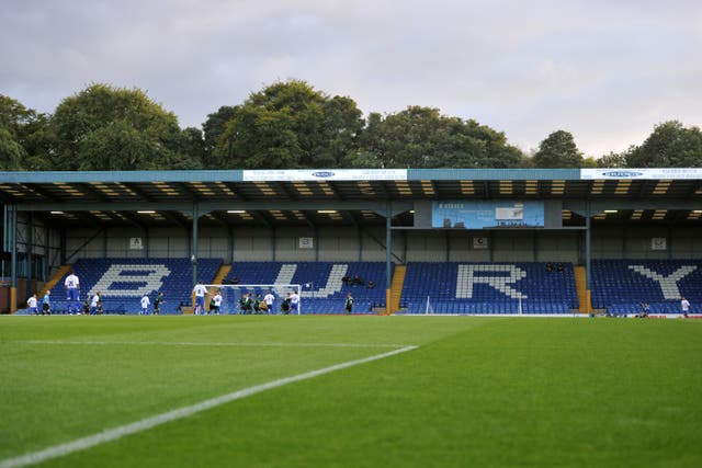 Fans fear Bury's Gigg Lane could soon become a former Football League ground 