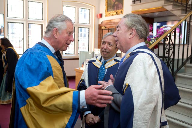 Royal visit to the Royal College of Music