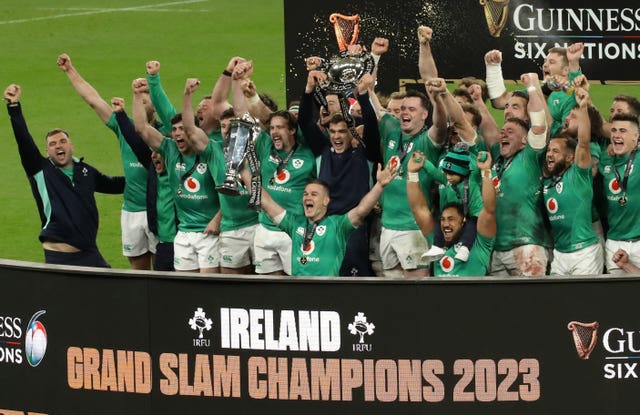 Ireland won their fourth Grand Slam on Saturday