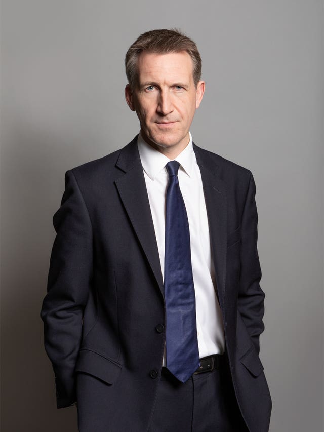 Home Office minister Dan Jarvis portrait