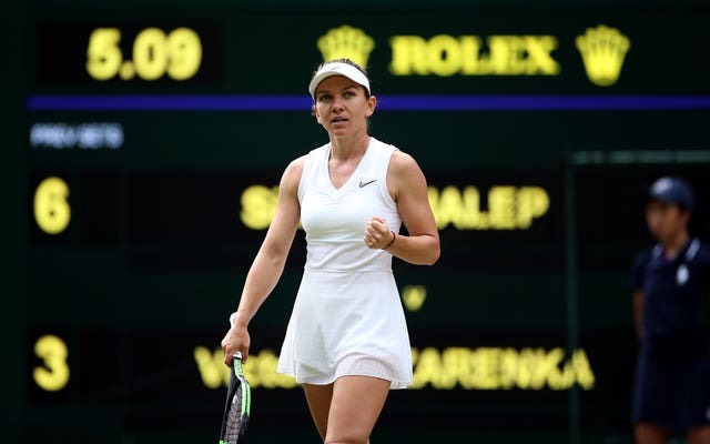 Victoria Azarenka was no match for Halep