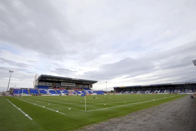 The Caledonian Stadium got to host top-flight football after the required seating capacity was reduced 