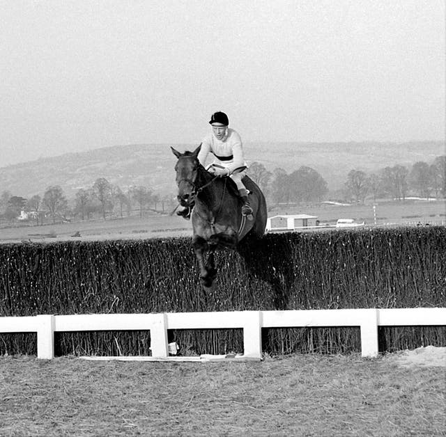 Arkle winning the Cheltenham Gold Cup