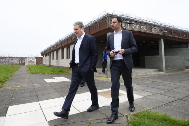 Keir Starmer and Anas Sarwar