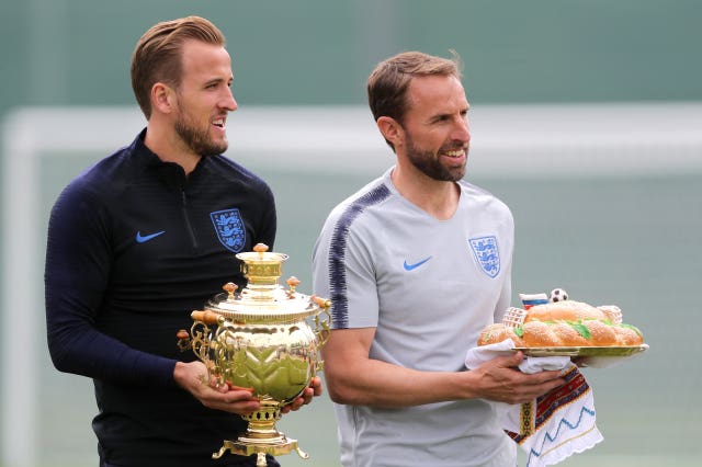 Harry Kane was chosen to lead England by Southgate