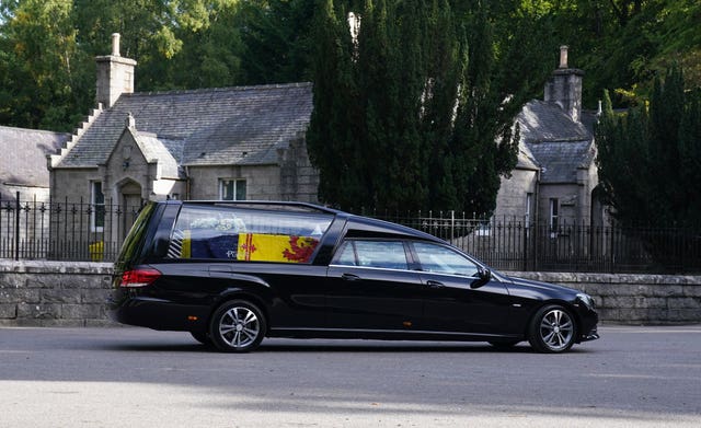 Queen's hearse