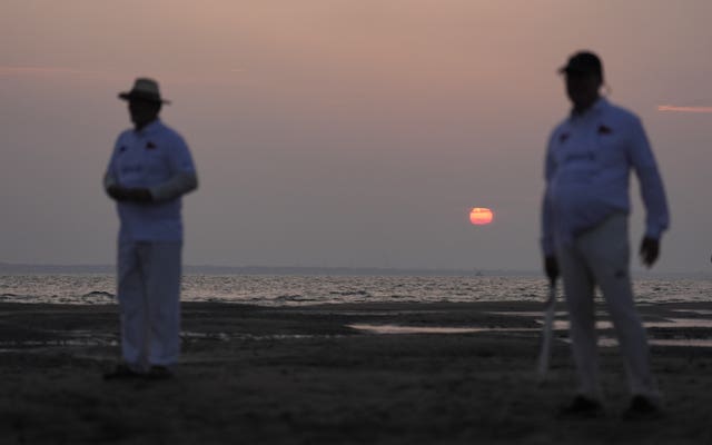 Bramble Bank cricket match