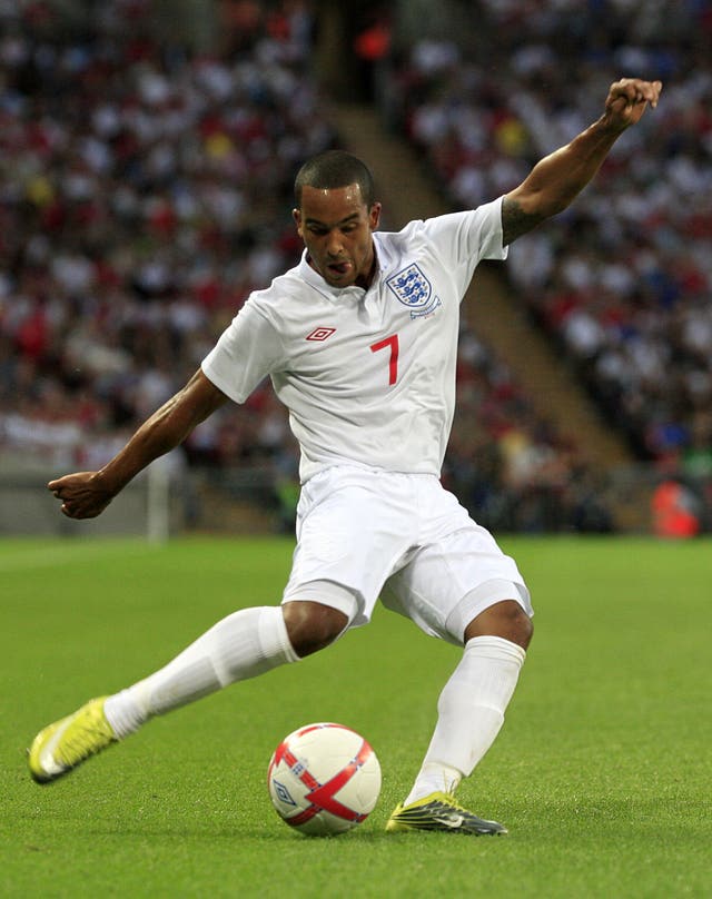 Theo Walcott made his senior England debut against Hungary as a 17-year-old