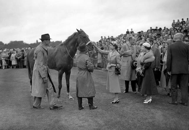 Aureole after his King George triumph at Ascot 