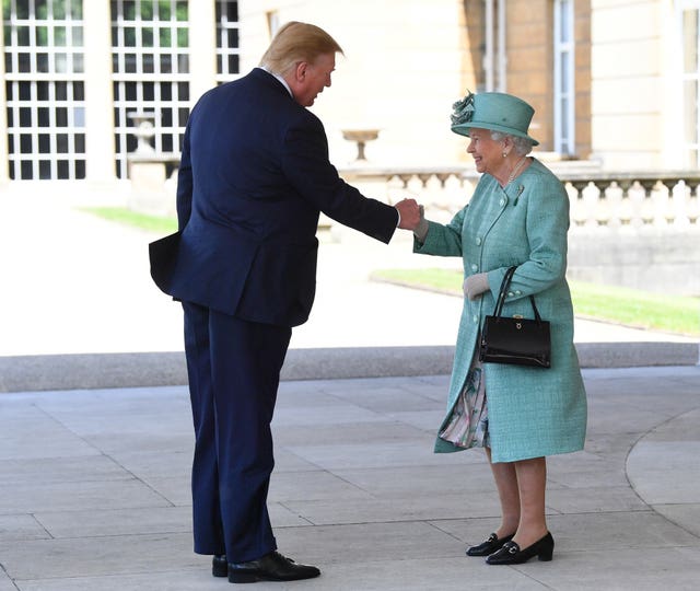 Mr Trump and the Queen