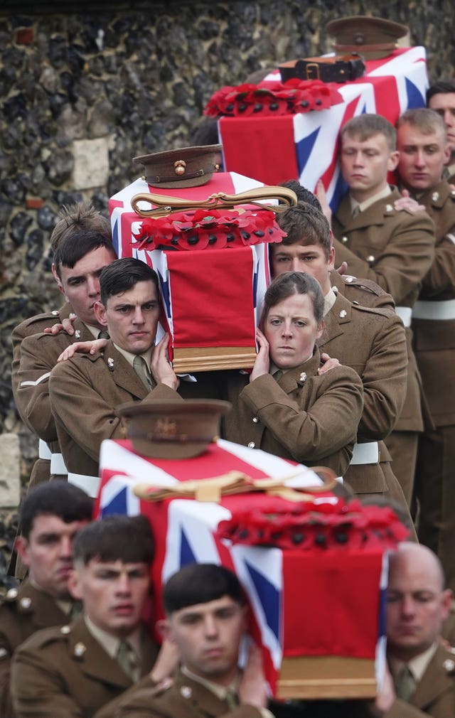 First World War soldiers to be laid to rest