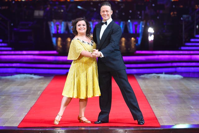 Susan Calman and Kevin Clifton (Joe Giddens/PA)