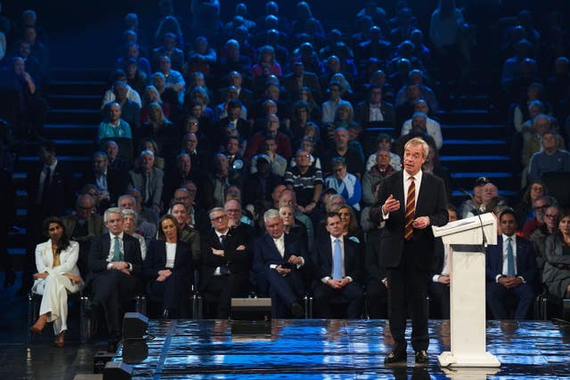 Reform UK rally – Birmingham