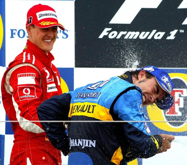 Michael Schumacher won a record 91 races and seven world championships 