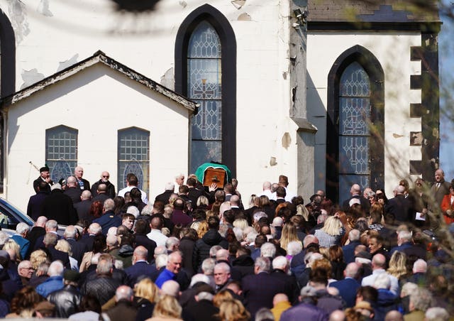 Colm Murphy funeral