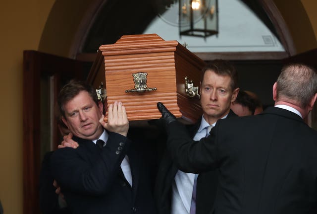 Seamus Mallon funeral