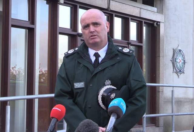 PSNI Deputy Chief Constable Mark Hamilton 