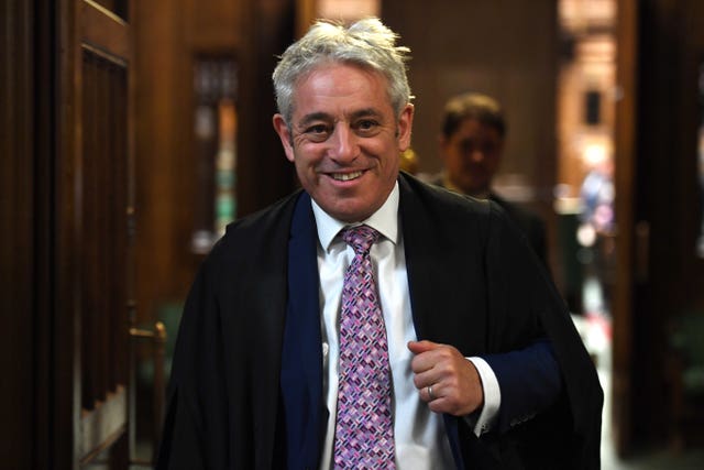 John Bercow final Speaker’s Procession