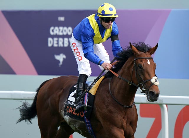 Desert Crown has been off the track since winning the Derby