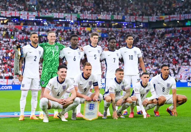 England team ahead of their match with Serbia