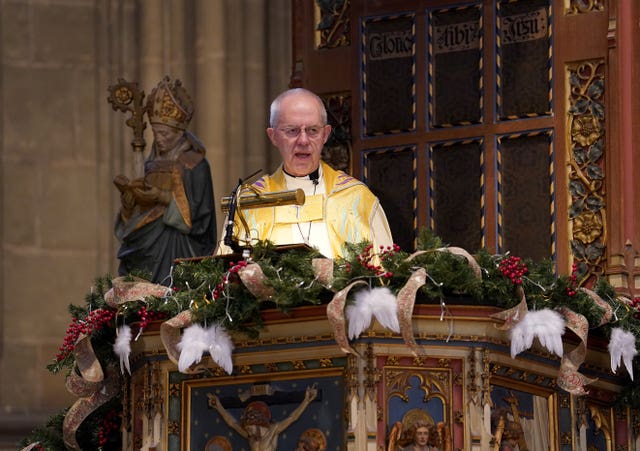 Archbishop of Canterbury Justin Welby 