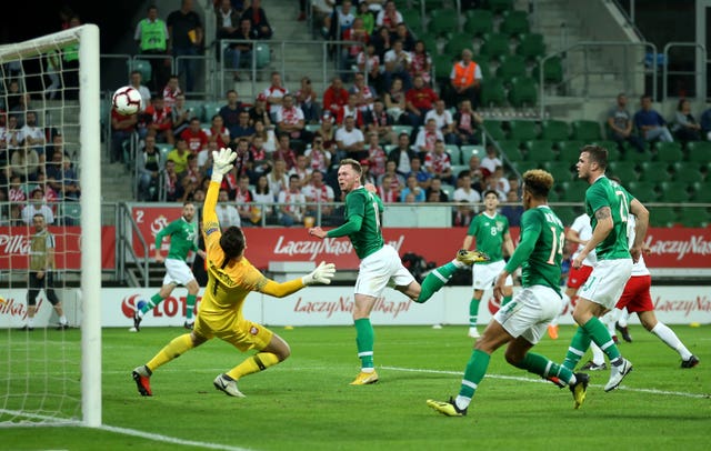 Aiden O'Brien's goal against Poland was the last one the team managed