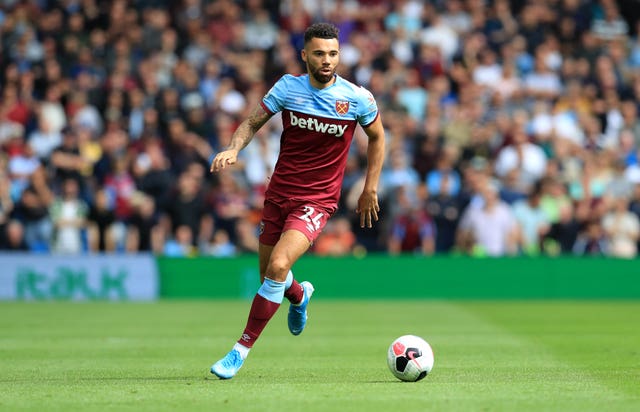 West Ham's Ryan Fredericks is one player Scotland are attempting to cap