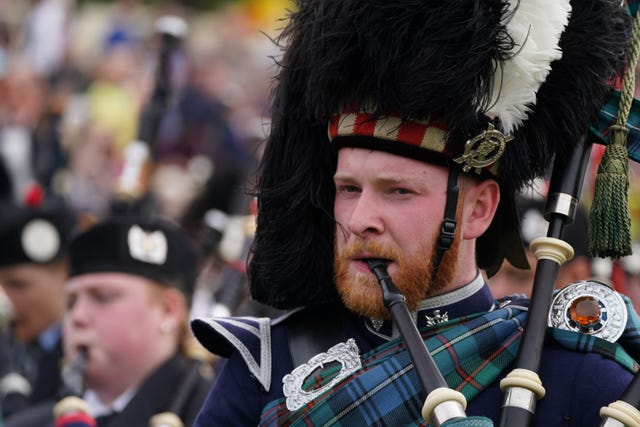 The Braemar Gathering highland games