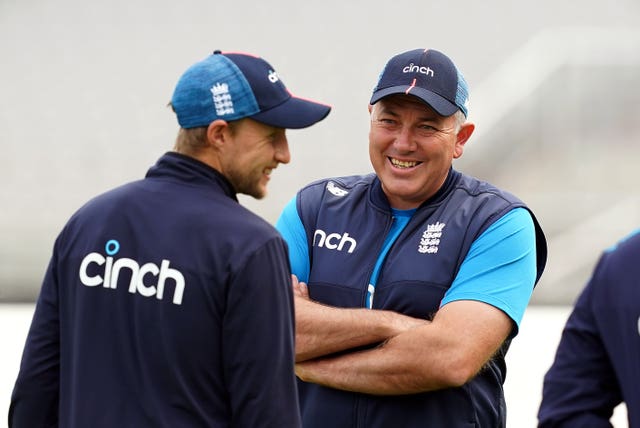 Chris Silverwood (right) and Joe Root (left) will finalise their team in the next two days.