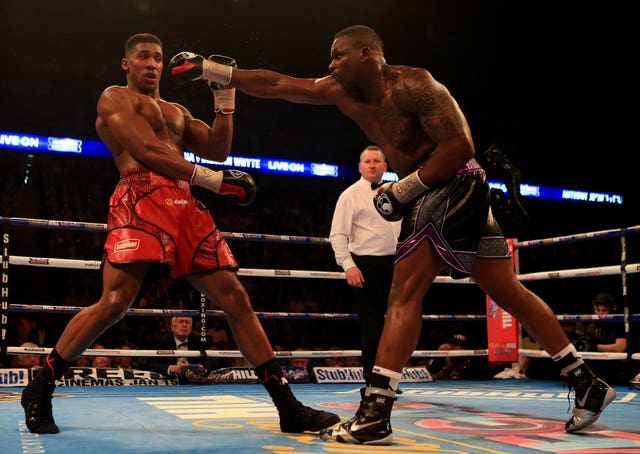 Anthony Joshua and Dillian Whyte have met before